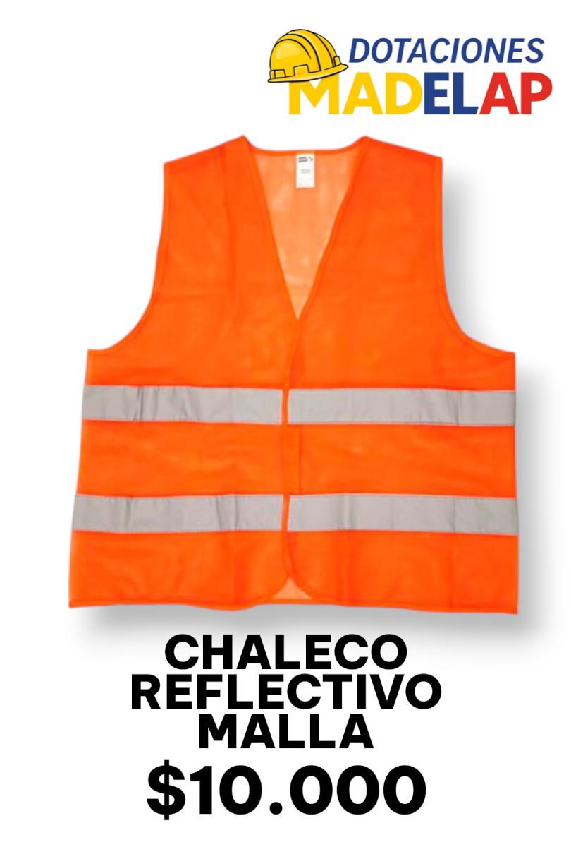 CHALECO REFLECTIVO MALLA
