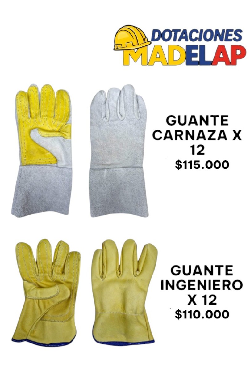 guantes carnaza
